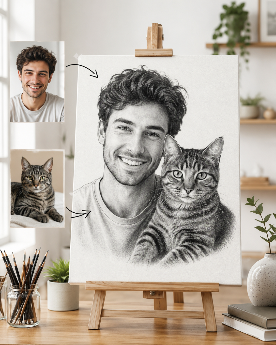 Custom portrait example 7