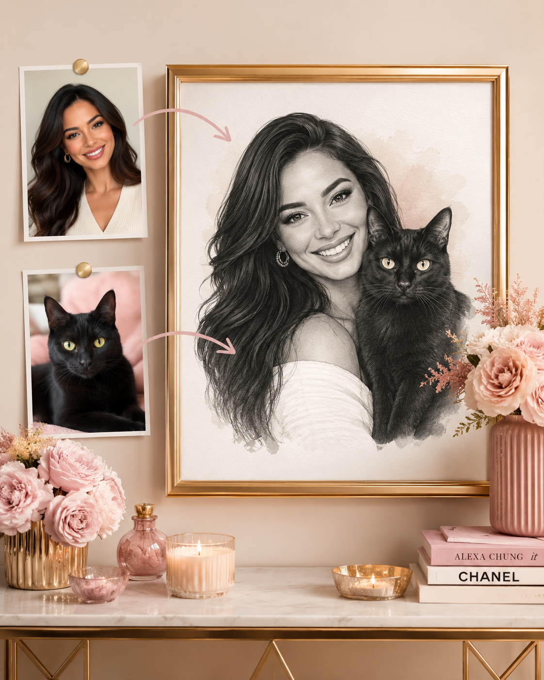 Custom portrait example 3